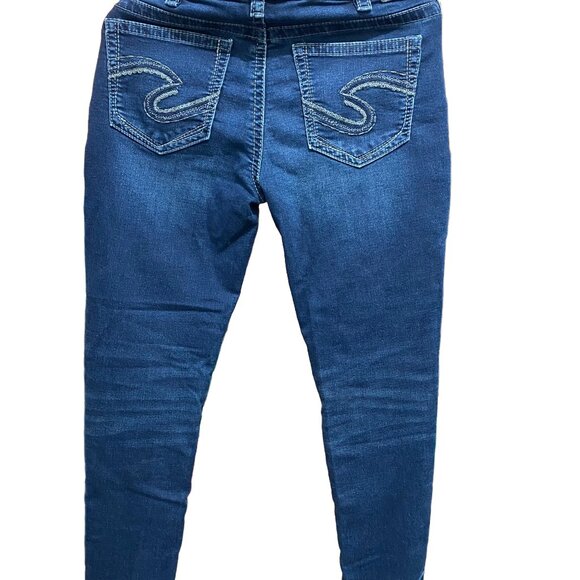 Silver Jeans Co. Suki Mid Skinny Jeans (W31 L31) - Picture 3 of 4